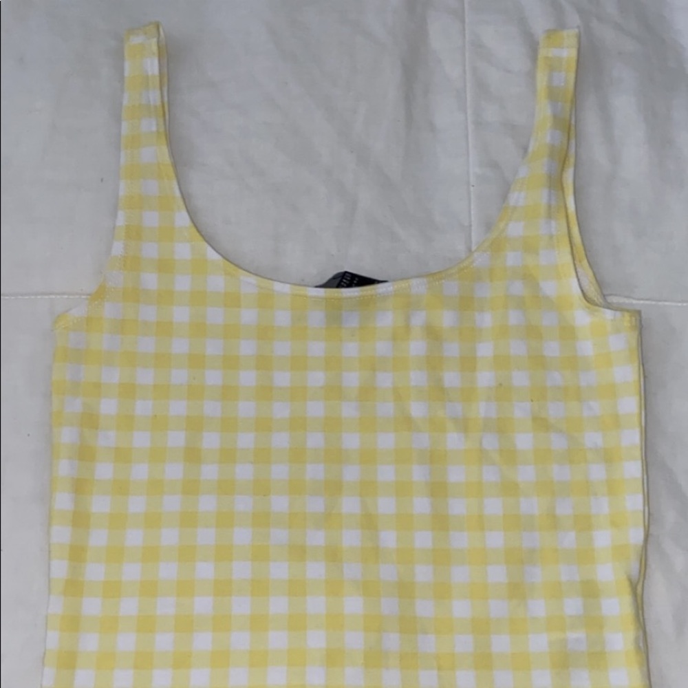 Yellow tank top
